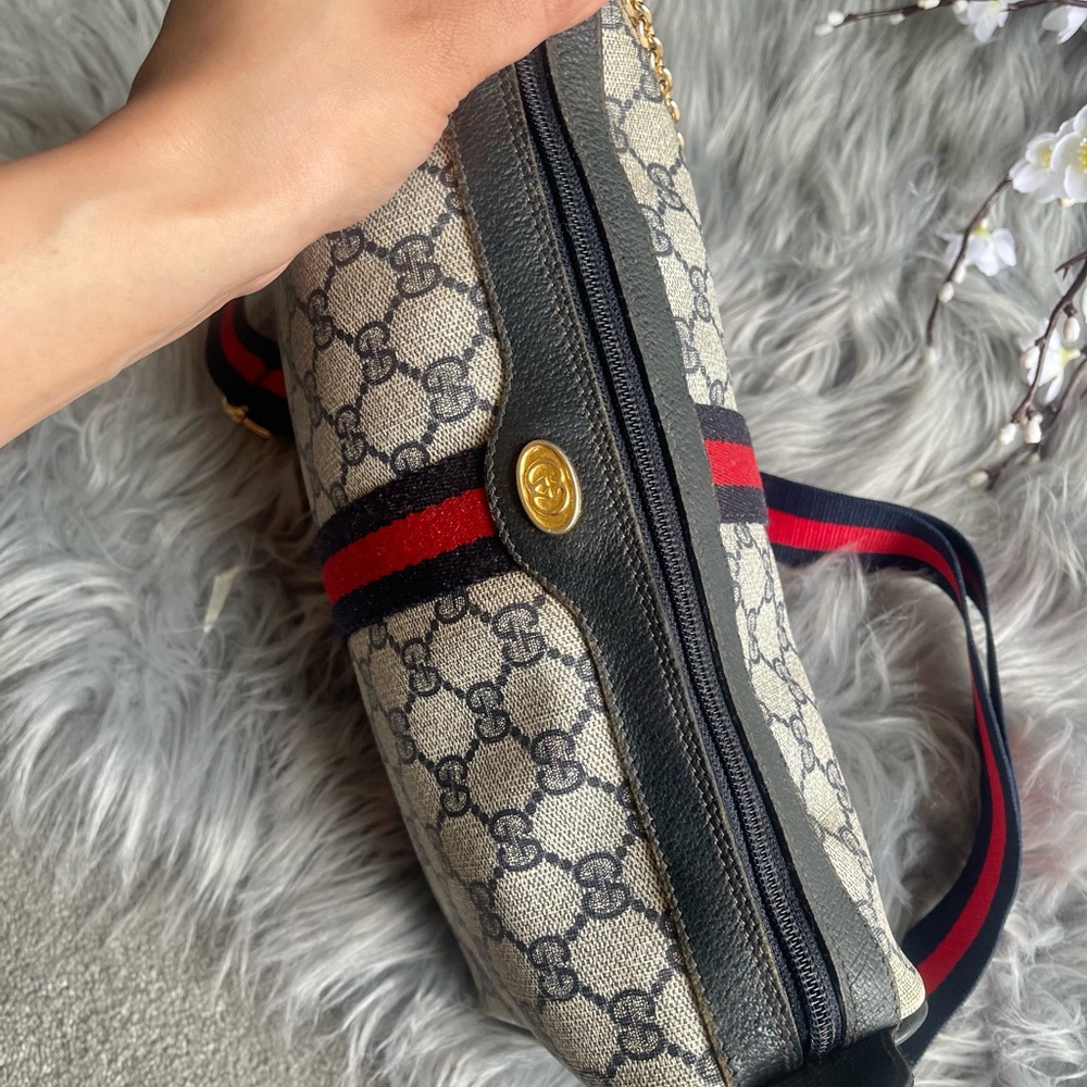 Authentic vintage Gucci web sherry line crossbody bag 89.02.017 (NW413) - Picture 6 of 16